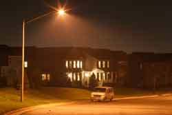 Dark-skies compliant security light