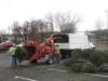 NOVEC turns Christmas greens into wood-chip mulch for Co-op members.